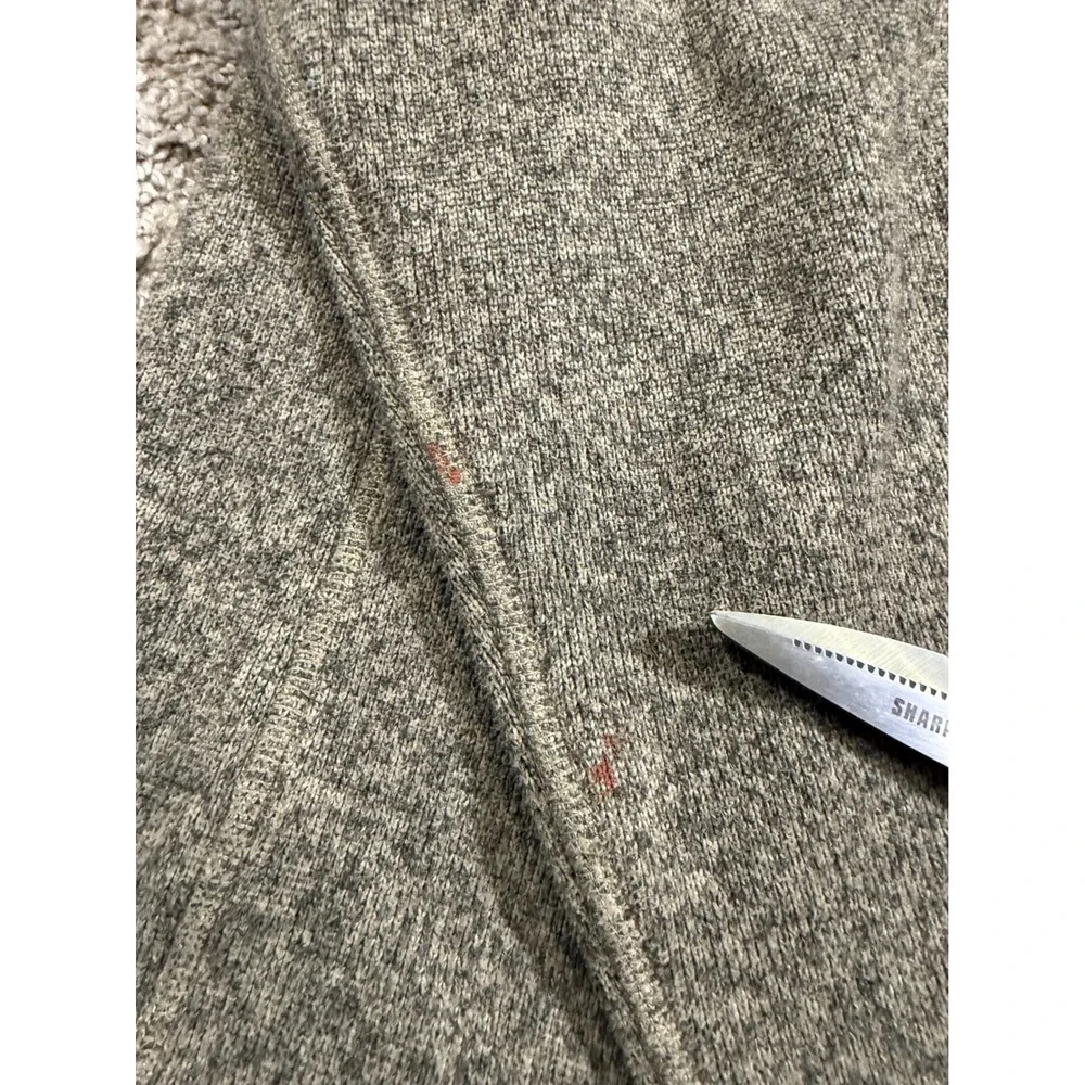 The North Face Gordon Lyons 1/4 Zip Fleece‎ L Gray Beige Gorpcore Sweater Winter